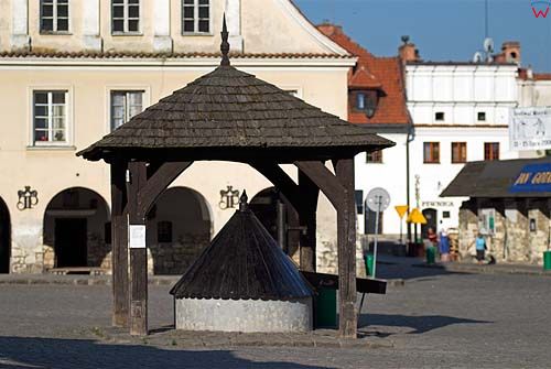 Rynek starego miasta w Kazimierzu Dolnym